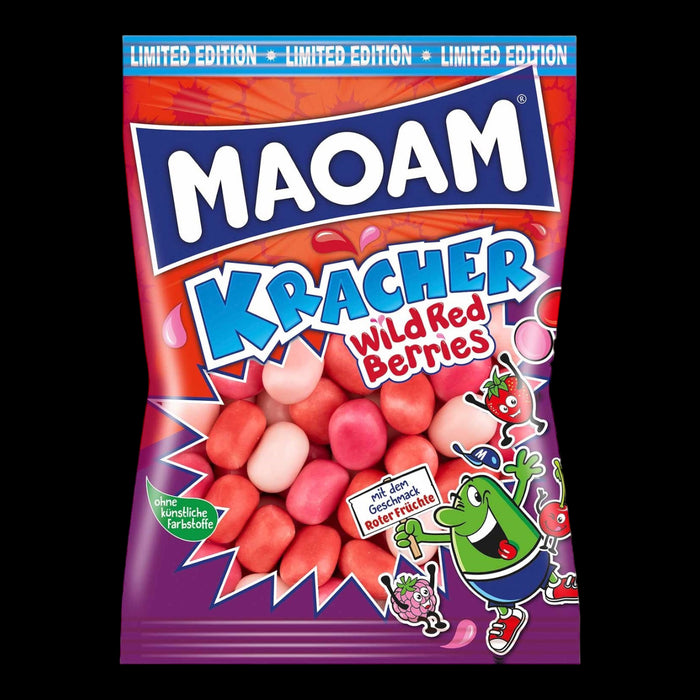 Maoam Kracher Wild Red Berries 200g