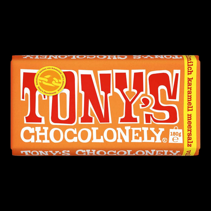 Tony's Chocolonely Vollmilchschokolade Karamell Meersalz 180g