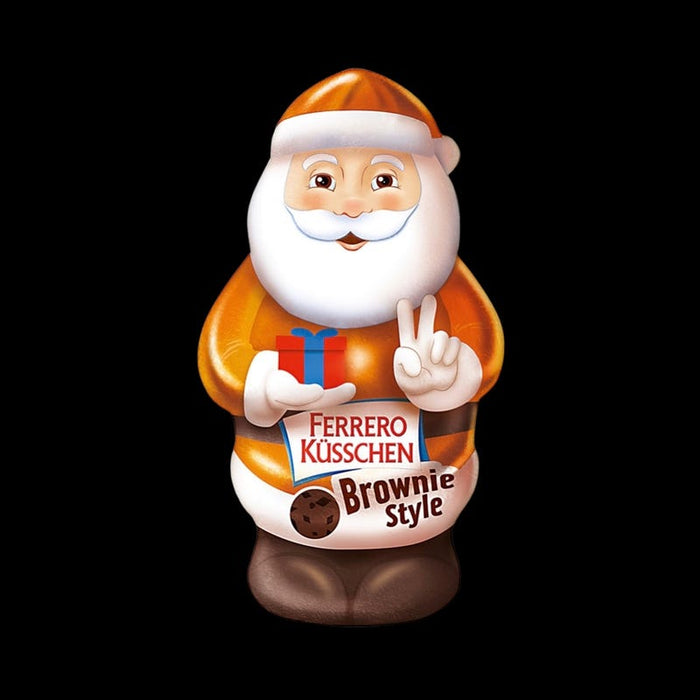Ferrero Küsschen Weihnachtsmann Brownie Style 70g MHD:20.04.25