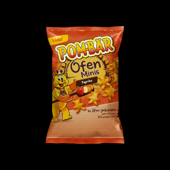 Pom-Bär Ofen Minis Paprika 80g