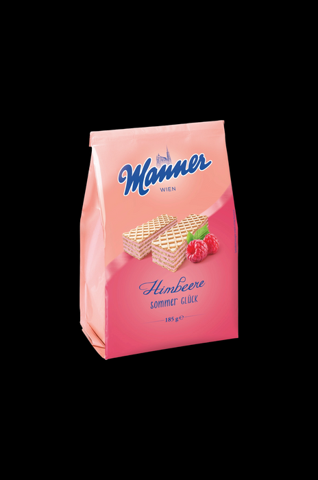 Manner Sommer Glück Himbeere 185g