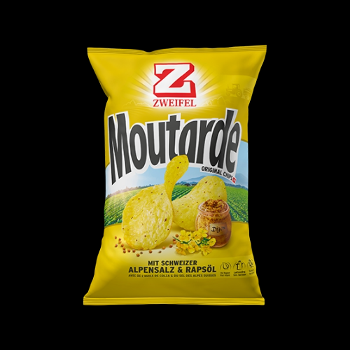 ORIGINAL ZWEIFEL CHIPS MOUTARDE 90g