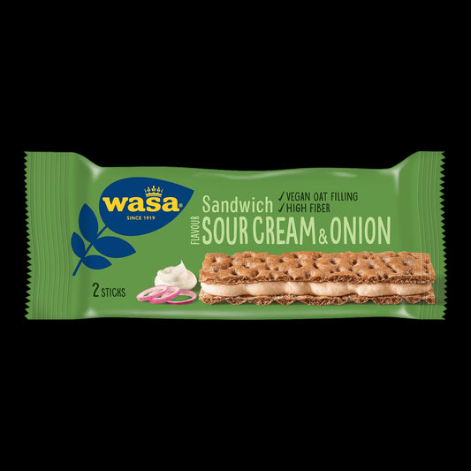 Wasa Sandwich Sour Cream & Onion 33g