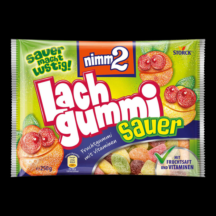 nimm2 Lachgummi sauer 250g