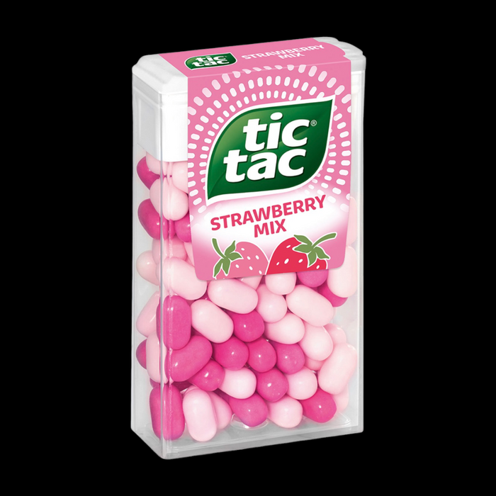 tic tac strawberry mix 54g