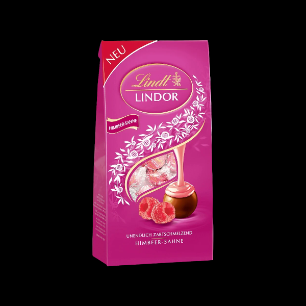 Lindt Lindor Kugeln Himbeer- Sahne 137g