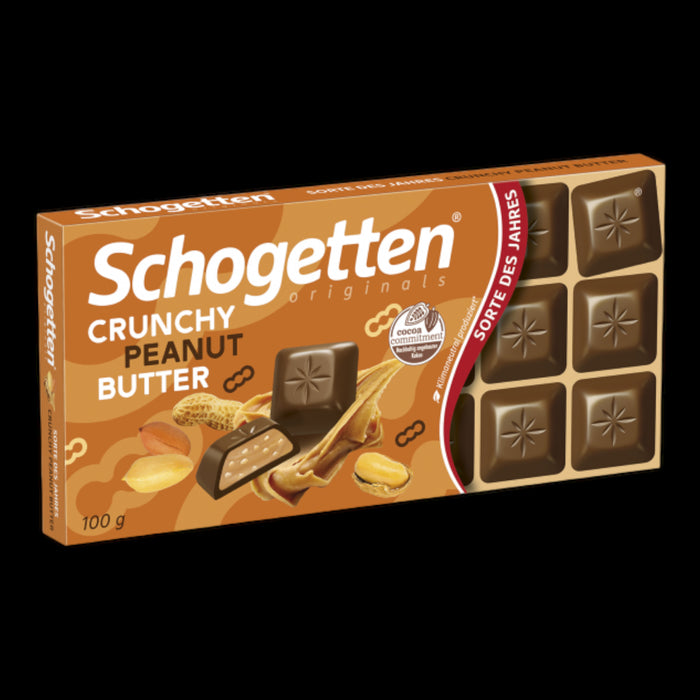 Schogetten Crunchy Peanut Butter 100g