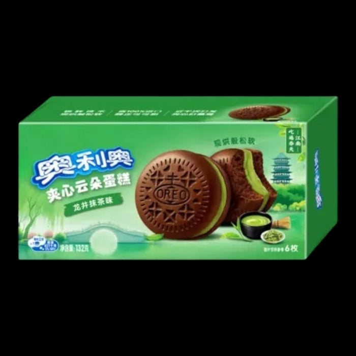 Oreo Cloud Cake Longjing Matcha 132g