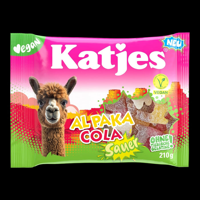 Katjes Al Paka Cola Sauer 210g
