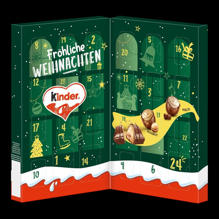 Kinder Mix Tisch-Adventskalender 121g