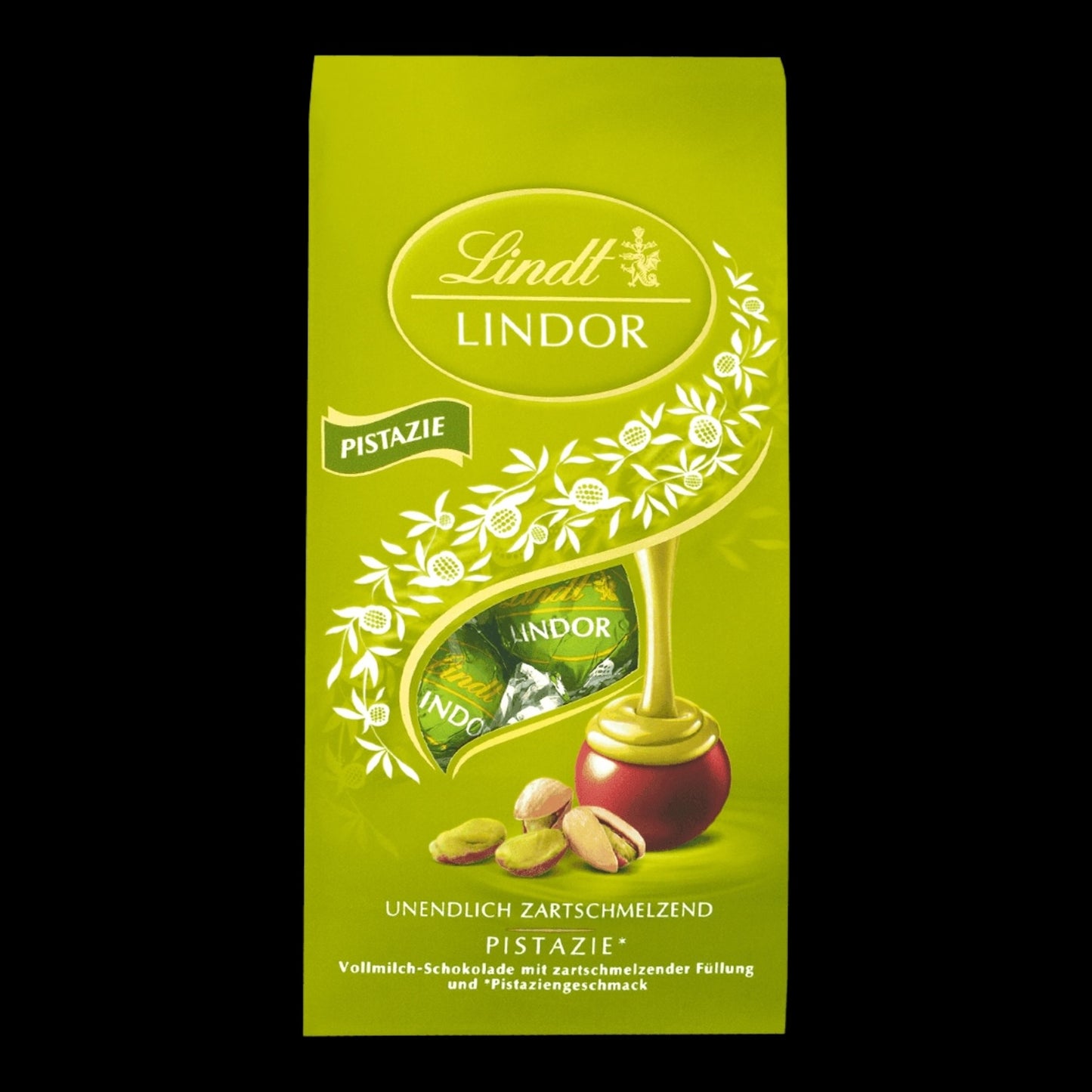 Lindt Lindor Kugeln Vollmilch Pistazie 137g