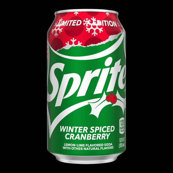 Sprite Winter Spiced Cranberry 355ml