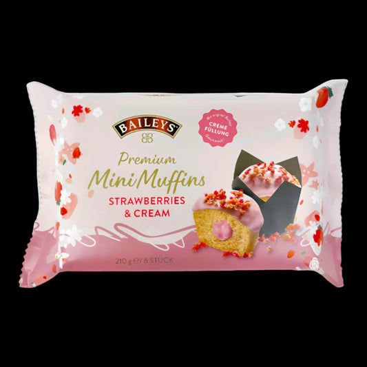 Baileys Mini Muffins Strawberries & Cream 210g