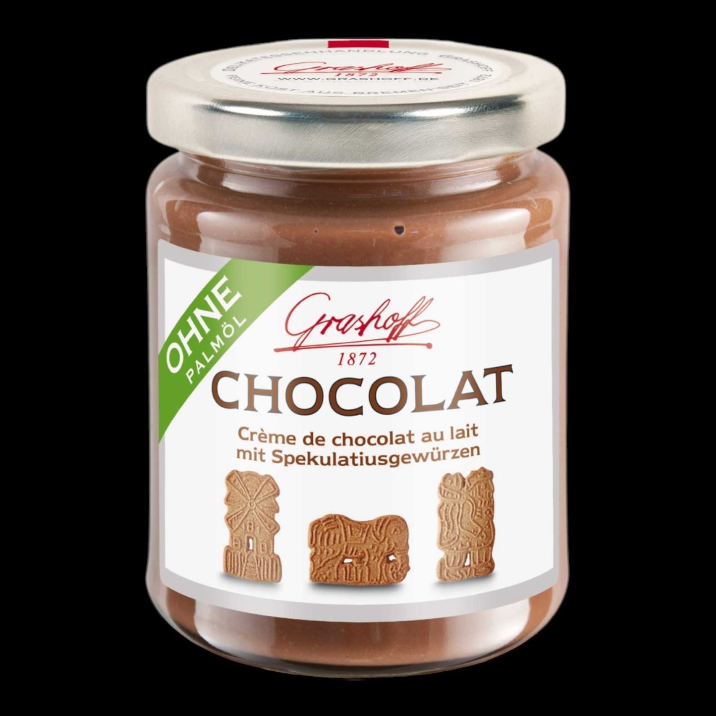 Grashoff Chocolat Crème de chocolat au lait mit Spekulatiusgewürzen 250g