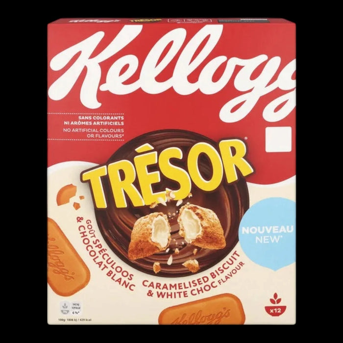 Kellogg's Tresor Caramelised Biscuit & White Choc 375g