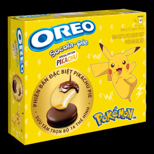 Oreo x Pokemon Pikachu Chocolate-Pie 12-pack