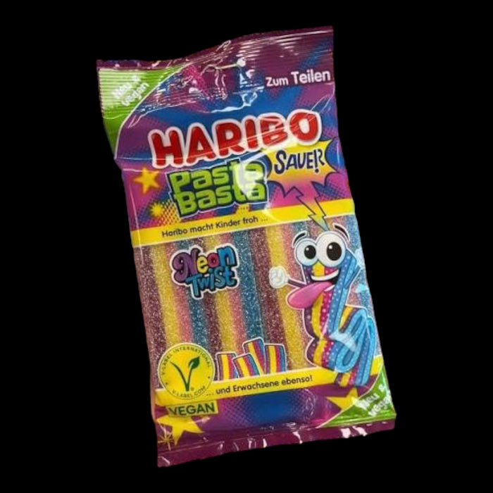 Haribo Pasta Basta Neon Twist sauer vegan 160g