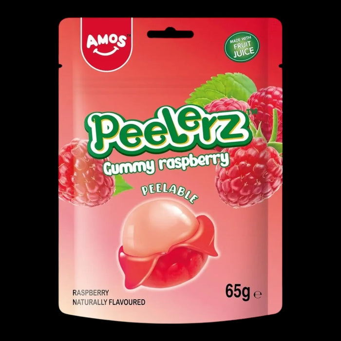 Amos Peelerz Gummy Raspberry 65g