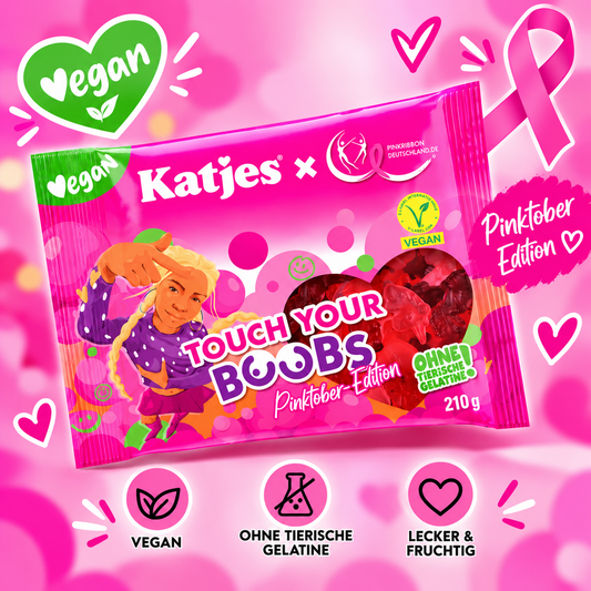 Katjes Touch Your Boobs Pinktober-Editon 210g
