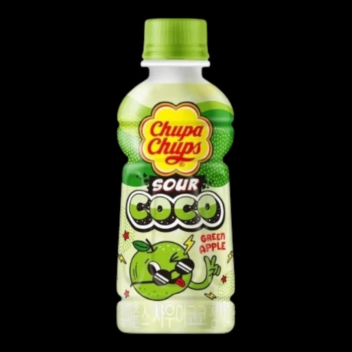 Chupa Chups Sour Coco - Green Apple 240ml Korea