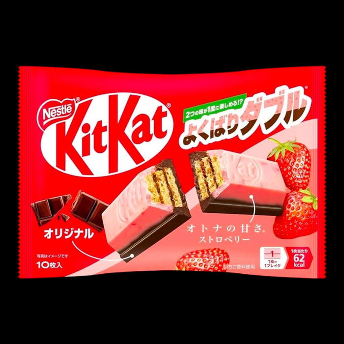 KitKat KitKat Mini Yokubari Double Strawberry 116g