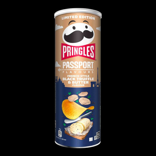 Pringles Passport Flavours French Style Black Truffle & Butter 165g