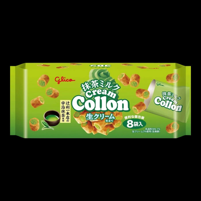 Glico Cream Collon Matcha 112g