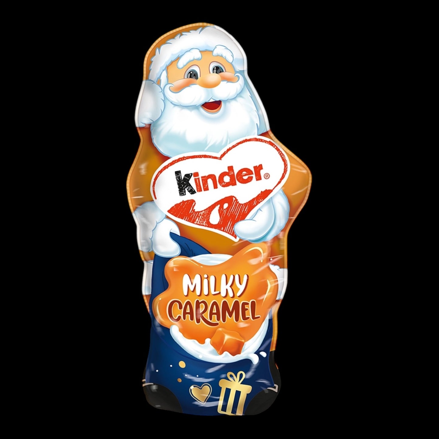 kinder Schokolade Weihnachtsmann Milky Caramel 110g