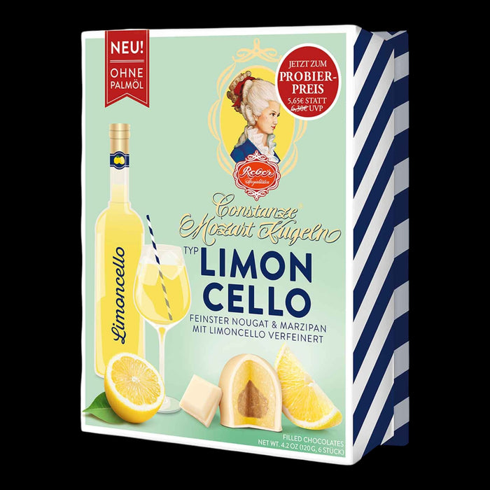 Reber Constanze Mozart Kugeln Typ Limoncello 6er