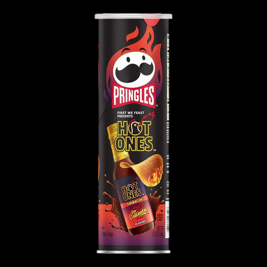 Pringles Hot Ones Barbacoa 158g