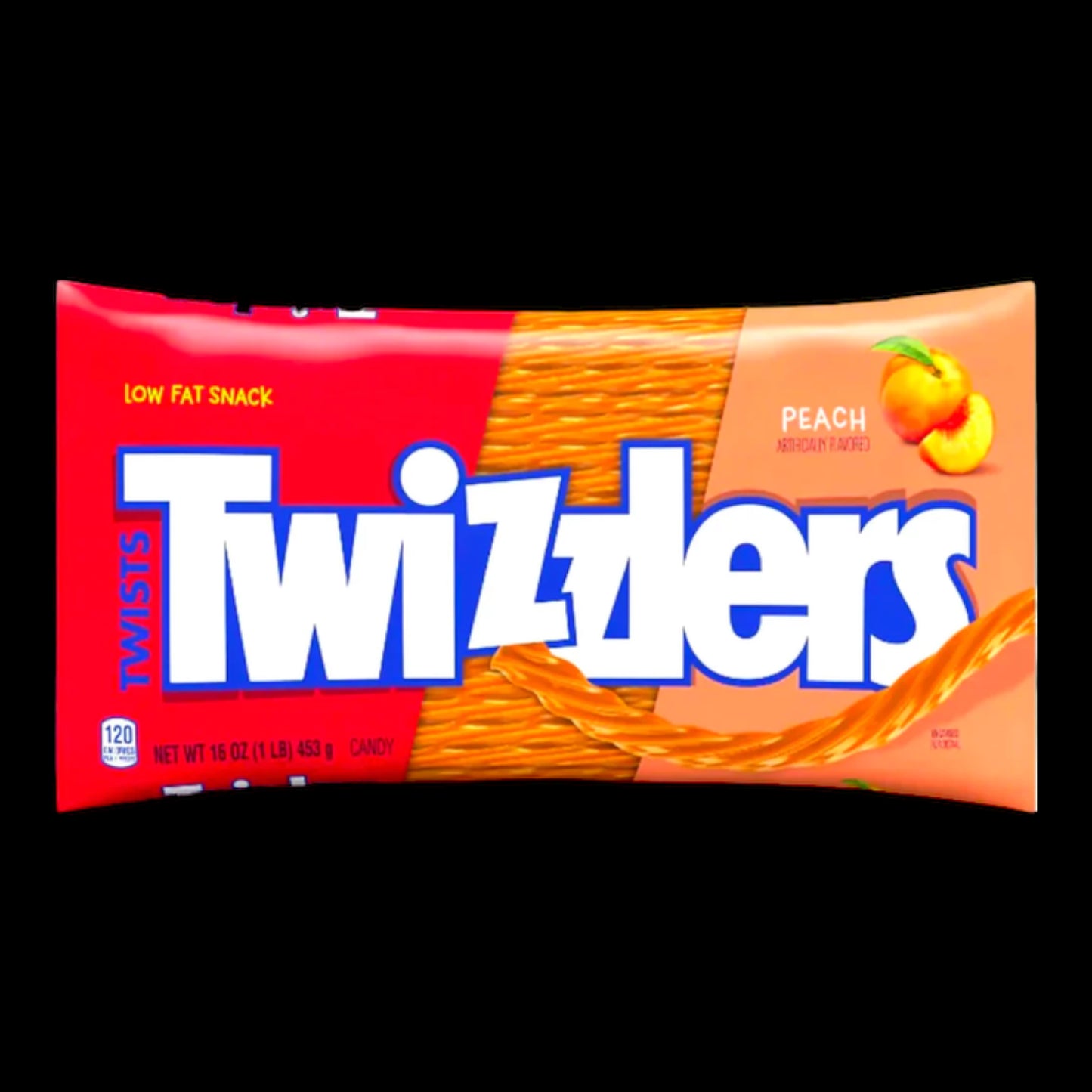 TWIZZLERS Twists Peach 453g