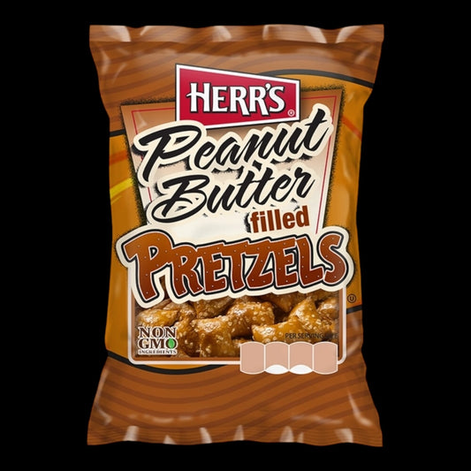 Herr's Peanut Butter Filled Pretzels 113,4g