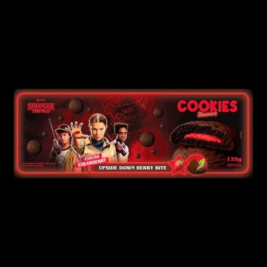 Yummers Stranger Things Chocolate Strawberry Cookie 135g