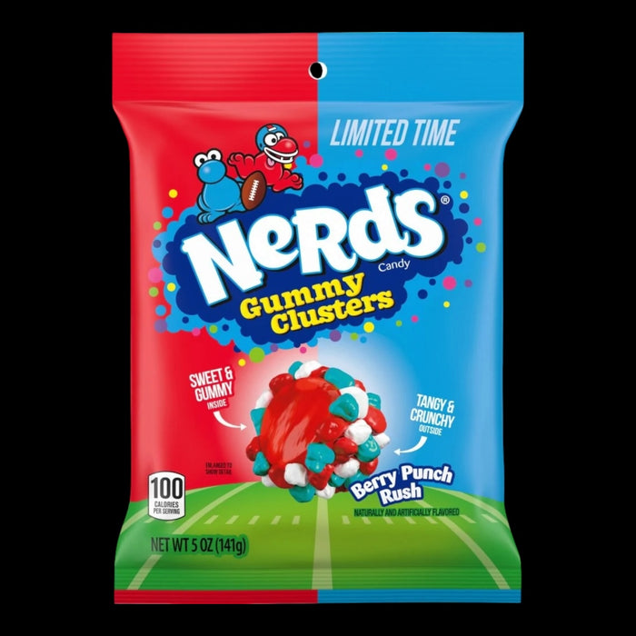Nerds Gummy Clusters Berry Punch Rush 142g - Limited Edition