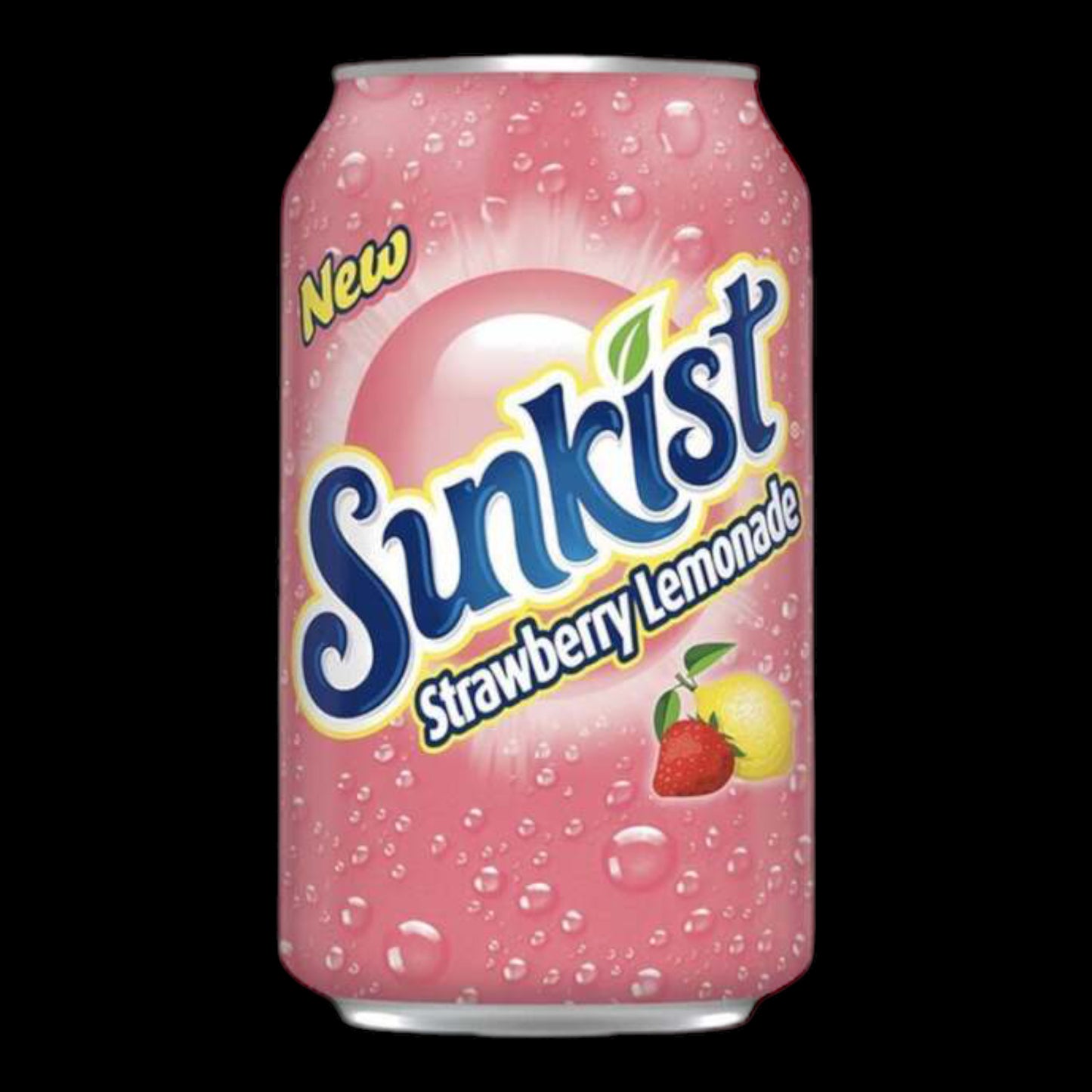 Sunkist Strawberry Lemonade Soda 355ml