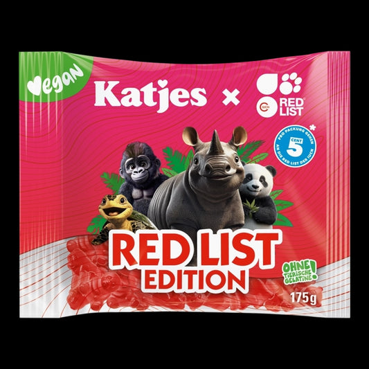 Katjes Red List Edition 175g
