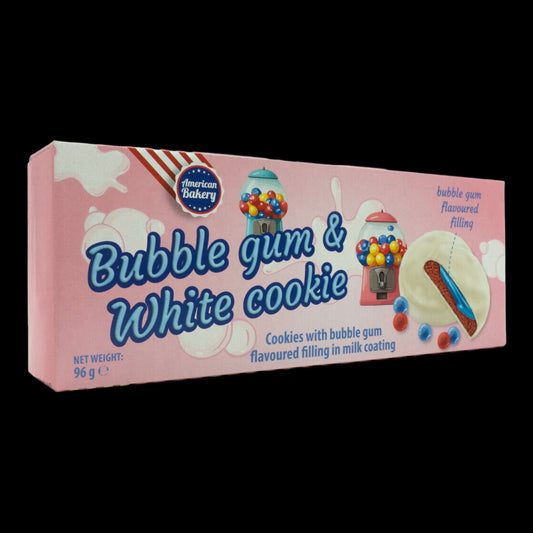 American Bakery Bubble Gum & White Cookie 96g