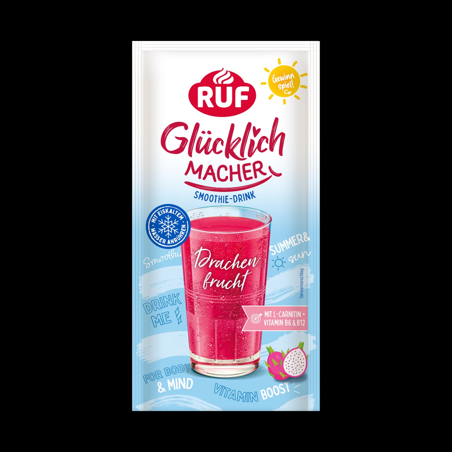 RUF Glücklichmacher Smoothie-Drink Drachenfrucht