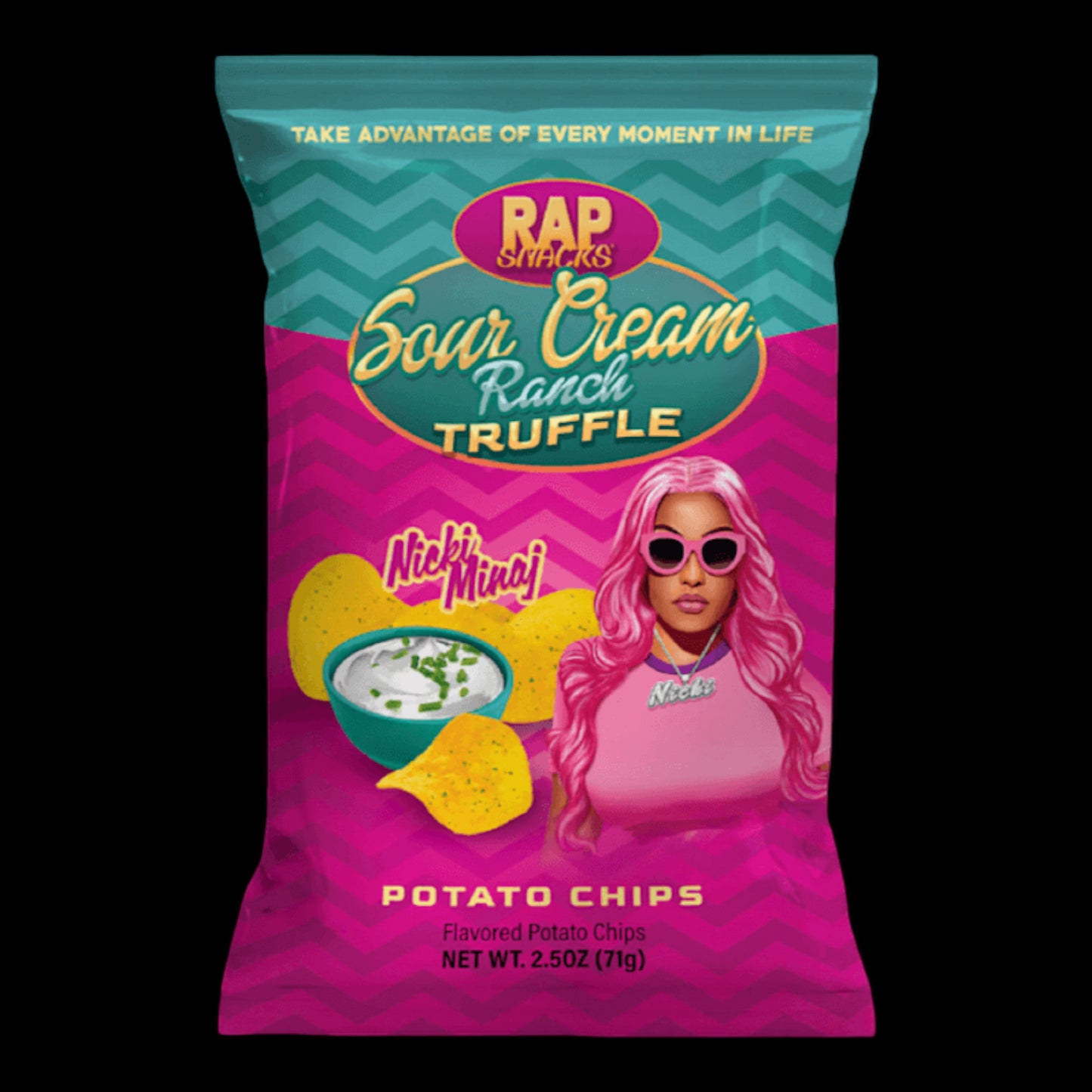 Rap Snacks Nickj Minaj Sour Cream Ranch Truffle 71g