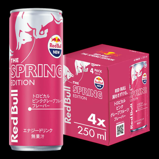 Red Bull Japan The Spring Edition - Tropical Grapefruit 4x250ml