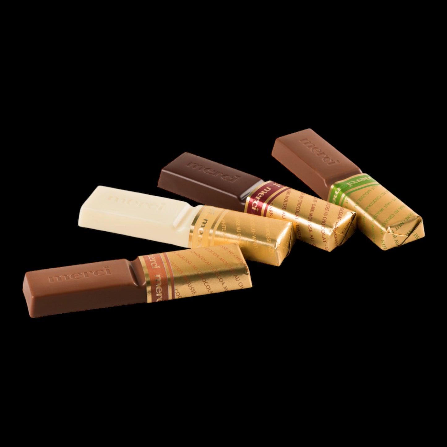 merci Finest Selection Mousse au Chocolat Vielfalt 210g