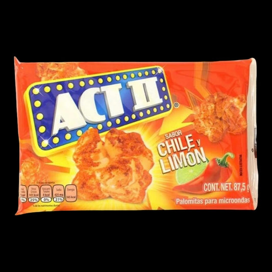 ACT II Mikrowellen Popcorn Chili & Limette 87g