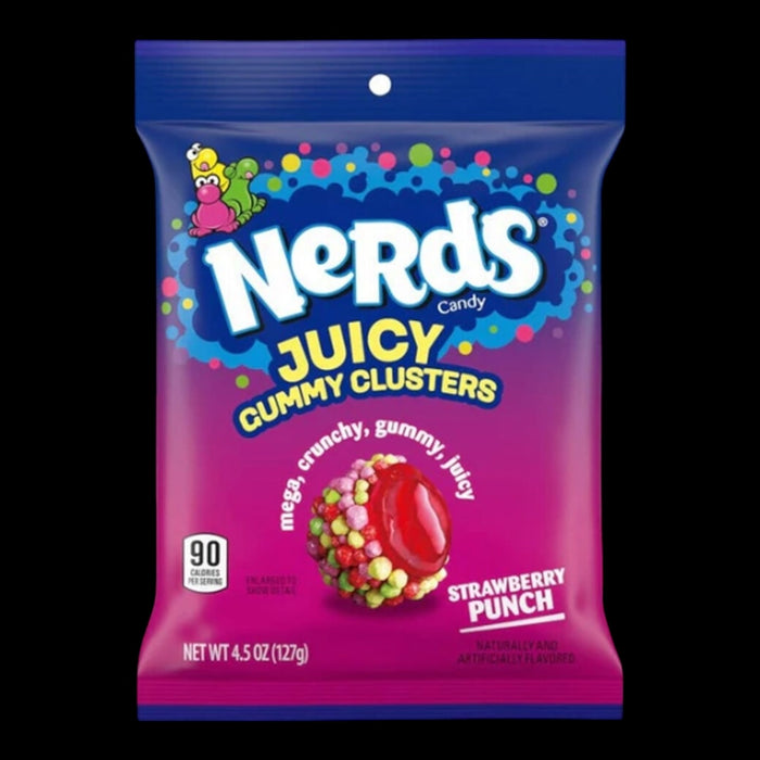 Nerds Juicy Gummy Clusters Strawberry Punch 127g