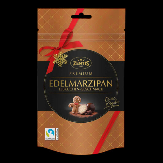 Zentis Premium Edelmarzipan Kugeln Lebkuchen 90g