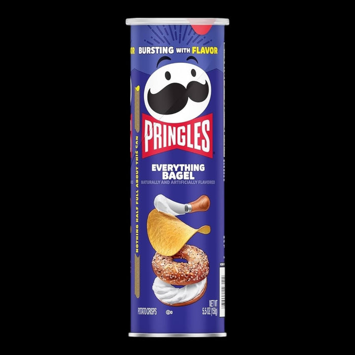 Pringles Potato Chips Everything Bagel 158g