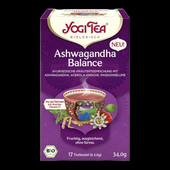 YOGI TEA Bio Ashwagandha Balance, 17 Teebeutel