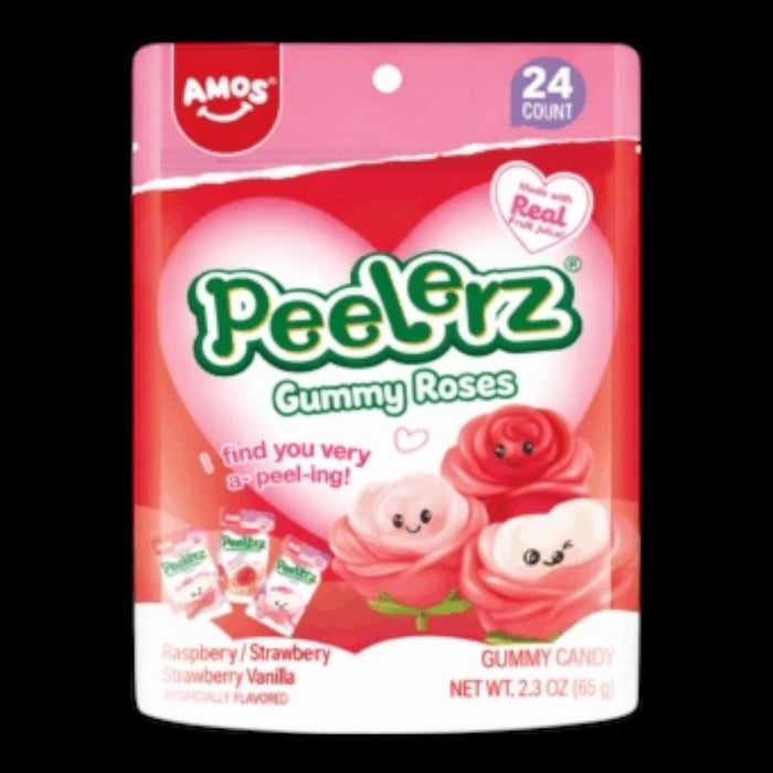 AMOS Peelerz Gummy Roses 65g