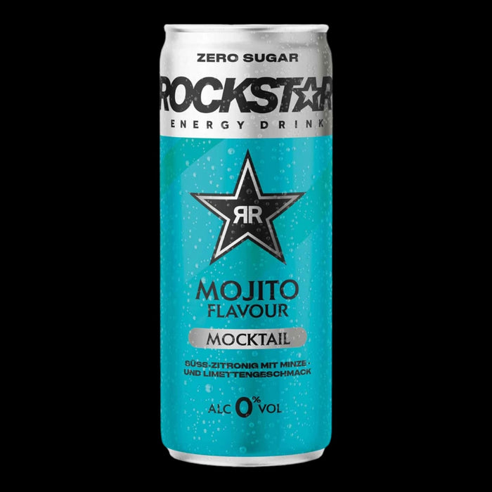 Rockstar Energy Drink Mocktail Mojito Zero Sugar 330ml