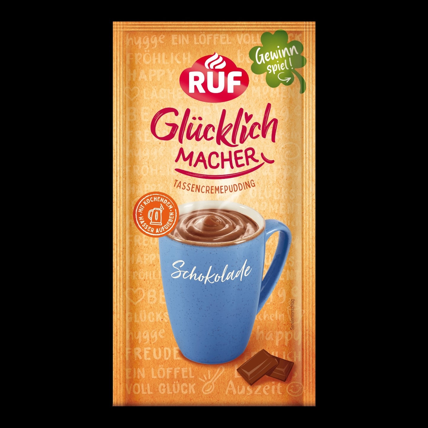 RUF Glücklichmacher Schokolade Tassenpudding