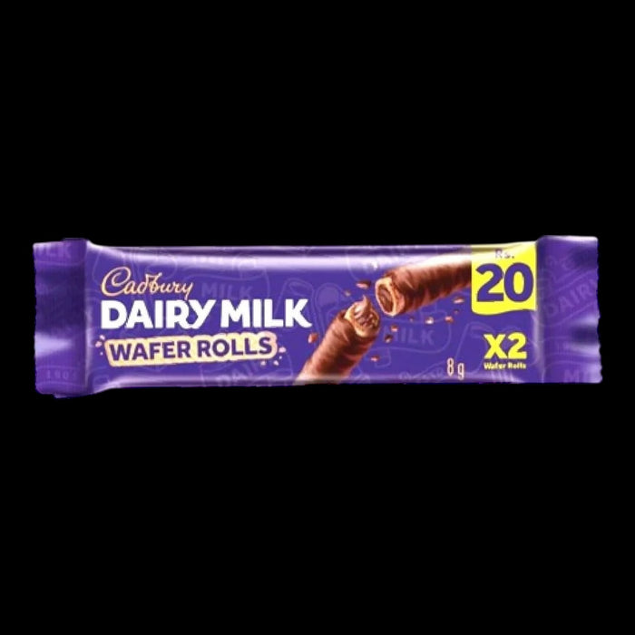 Cadbury Dairy Milk Wafer Rolls 8g